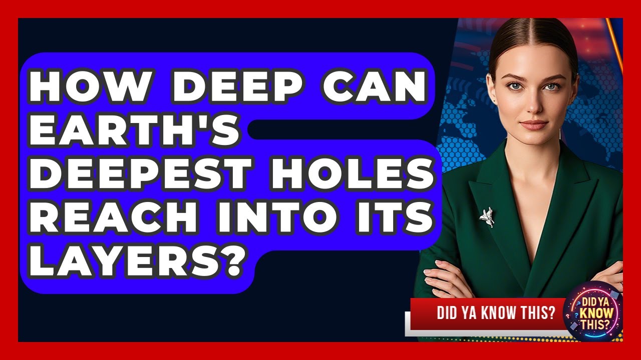 How Deep Can Earth's Deepest Holes Reach Into Its Layers? - Did Ya Know ...
