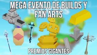 EVENTO DE BUILDS Y FAN ARTS | MEGA PREMIOS PARA 2 GANADORES | ROBLOX ISLANDS