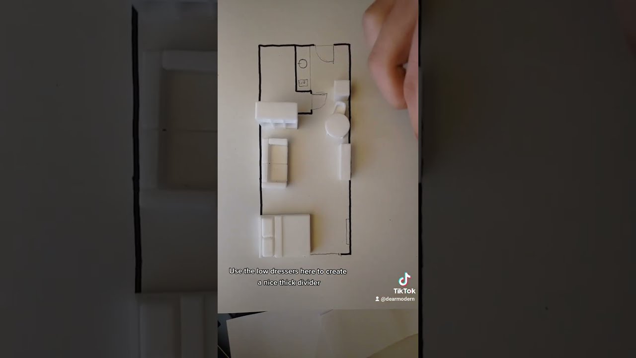 Walls Are Not Always Needed To Create Separation Low Deep Units Like Dressers Use Distance Depth