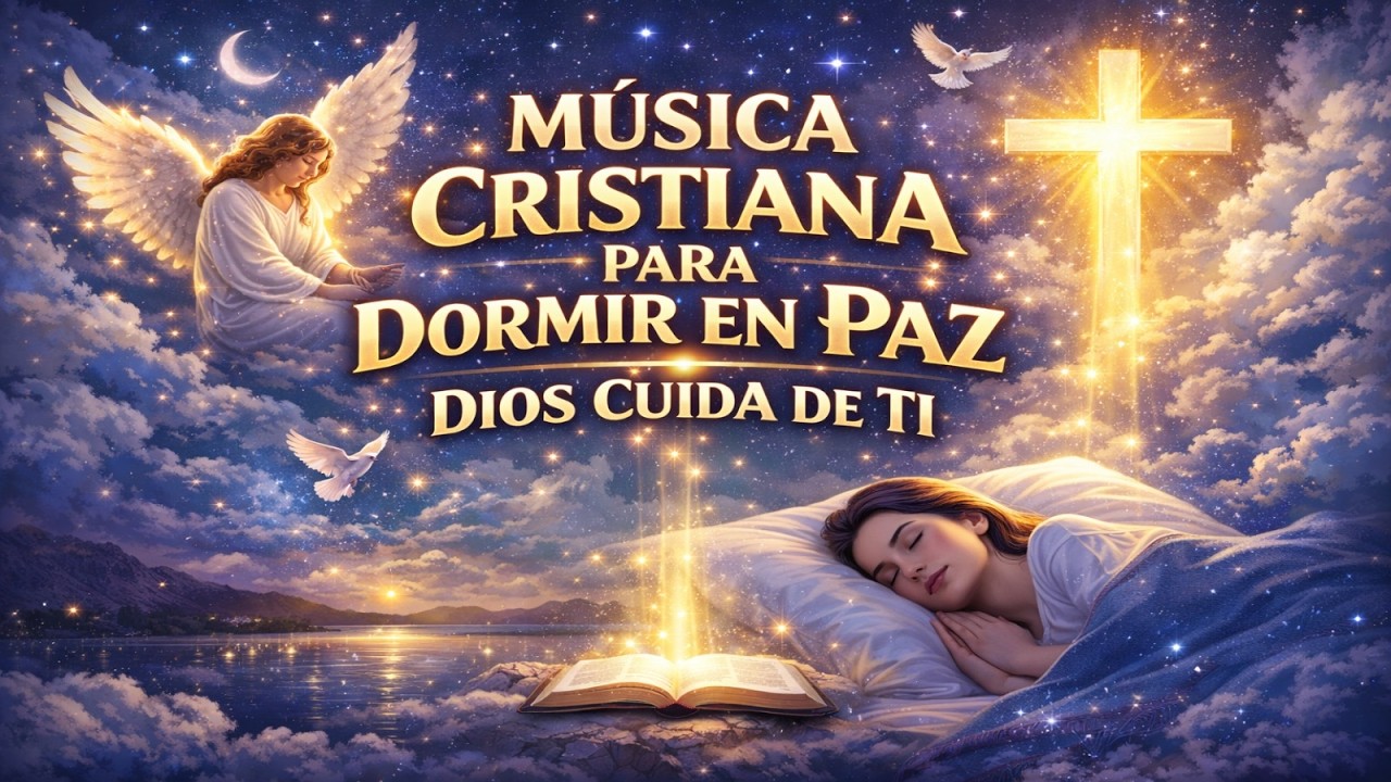 Música Cristiana para Dormir en Paz | Dios Cuida de Ti ️ - YouTube