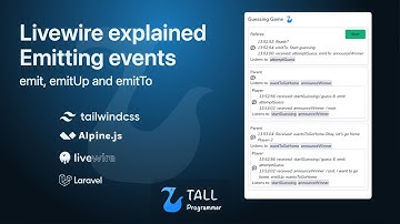 Livewire v2 explained: Emitting events using emit, emitUp and emitTo (an event based Guessing game)
