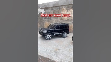 Remote control car making from pvc pipe #project #automobile #thar #scorpio