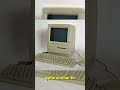 Apple Macintosh Classic II - What was it? #shorts