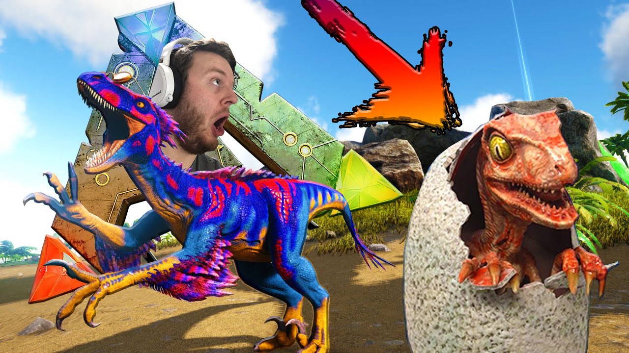 Daddy Raptor ARK: But I Become a Raptor Dad - YouTube