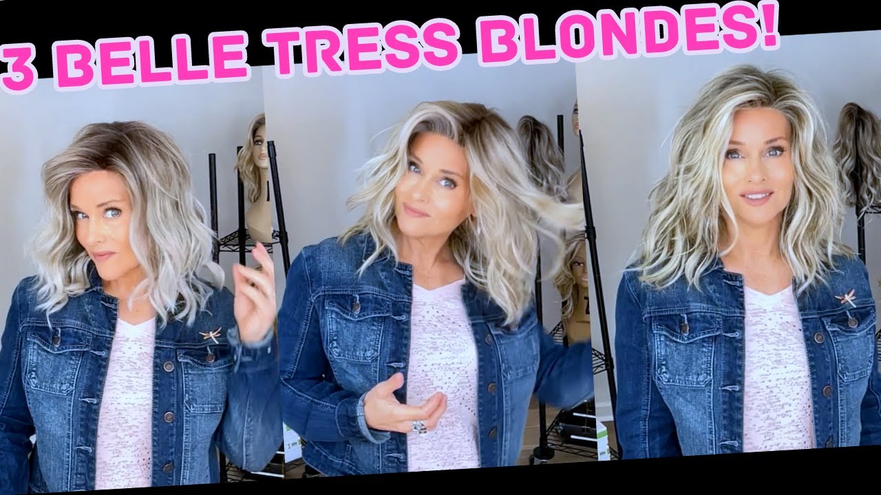COMPARE 3 Belle Tress Blondes!  Cookies N Cream Blonde | Butterbeer Blonde | Rootbeer Float Blonde