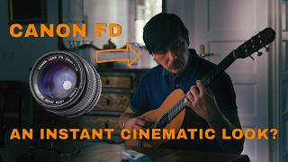 "AN INSTANT CINEMATIC LOOK?" I Which lens wins? - Canon FD vs Sigma Art