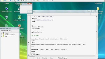 Выключение монитора в Delphi 7.avi