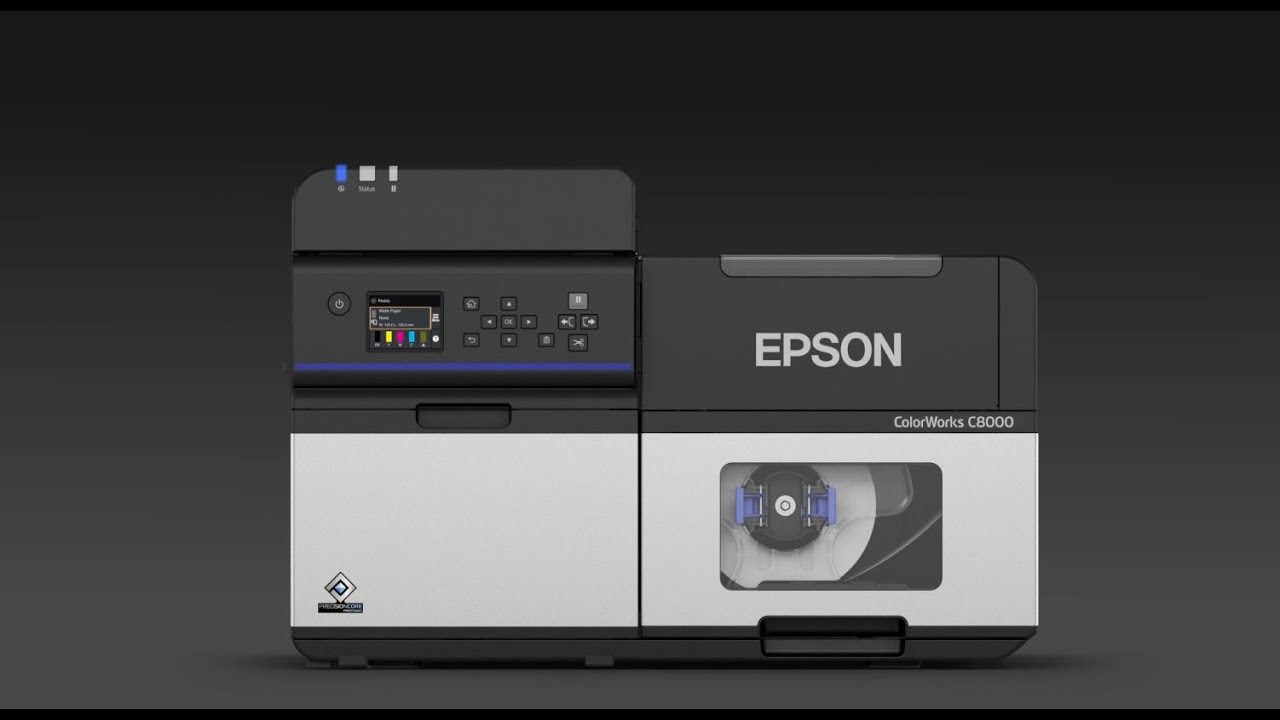 Epson ColorWorks C8000e: Fast, high volume label printing @ industrial scale!