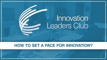 How to set a pace for innovation?