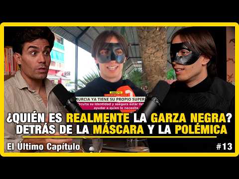 GARZA NEGRA | Superhéroe de TikTok en ESPAÑA | Patrullas, peligro,Policía y el Secreto de su Máscara