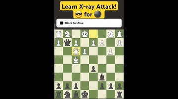 Learn X-ray Attack 😎. #india #chess #rook #chessgames #iran #rook #turkey #indonesia #vietnam #usa