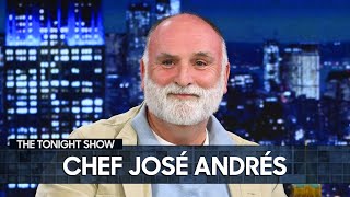 Chef José Andrés on Caddying at the Masters, Working with Jamie Lee Curtis and His Emmy Win