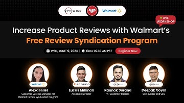 Maximize Conversions with Free Walmart Review Syndication Program