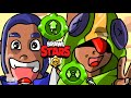 LEON VS BROCK GADGETS - BRAWL STARS ANIMATION