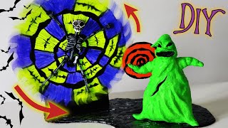DIY Light-up Clay Oogie Boogie Man & Spinning Wheel! by Midnight Crafts 40,981 views 4 years ago 8 minutes, 28 seconds