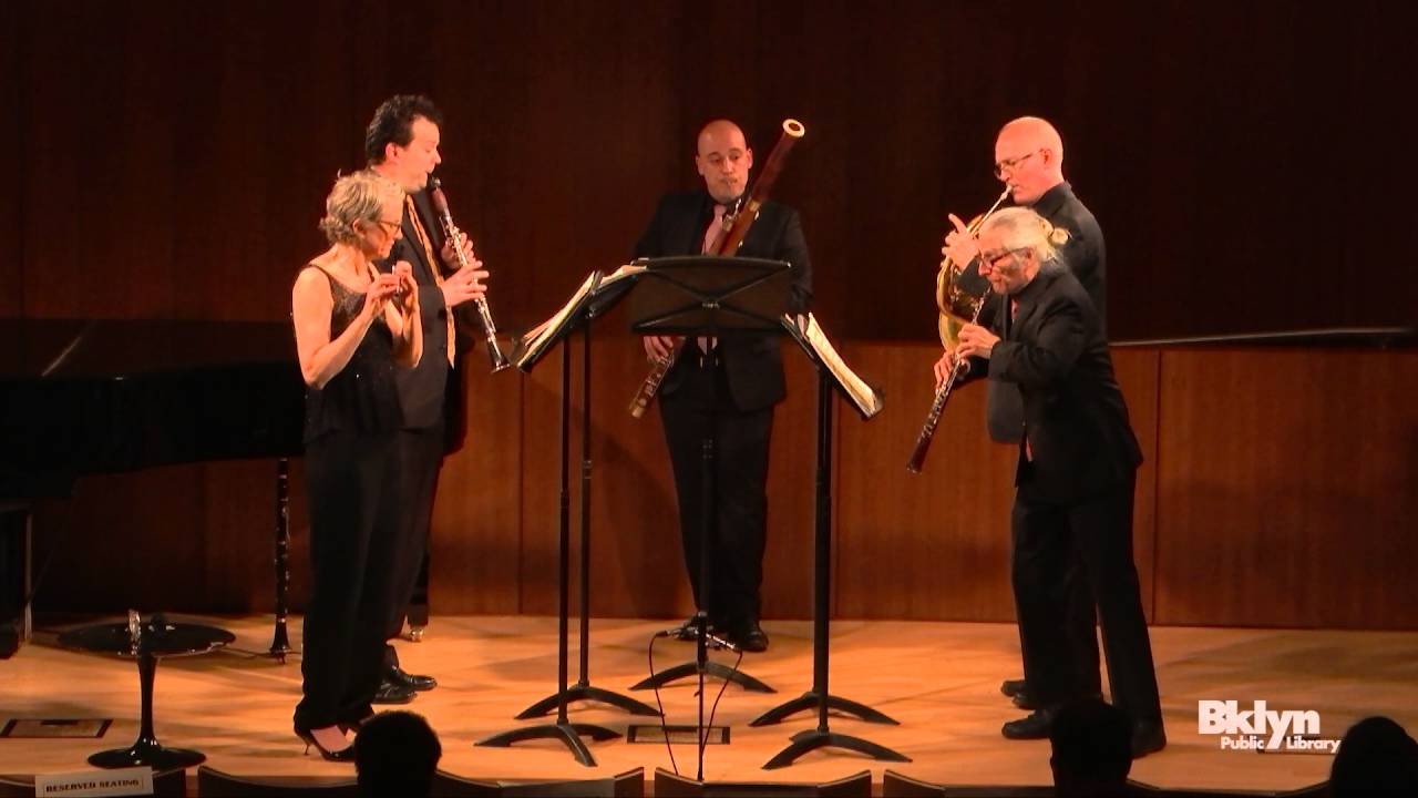 Dorian Wind Quintet Brooklyn Public Library YouTube