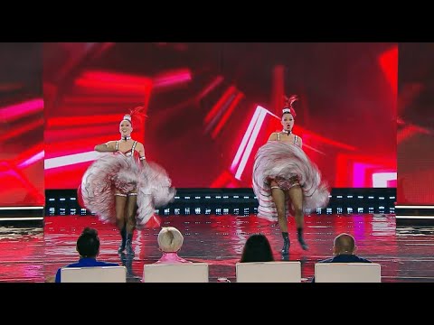 ფრანგი მოცეკვავეების კაბარე | Sublimes Paris Girls Bring Fire To The Stage - Georgia's Got Talent