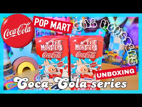 【未開封】POP MART THE MONSTERS コカ・コーラ シリーズ POPMART】THE MONSTERS ❤️ コカ・コーラ シリーズ❄️ #400