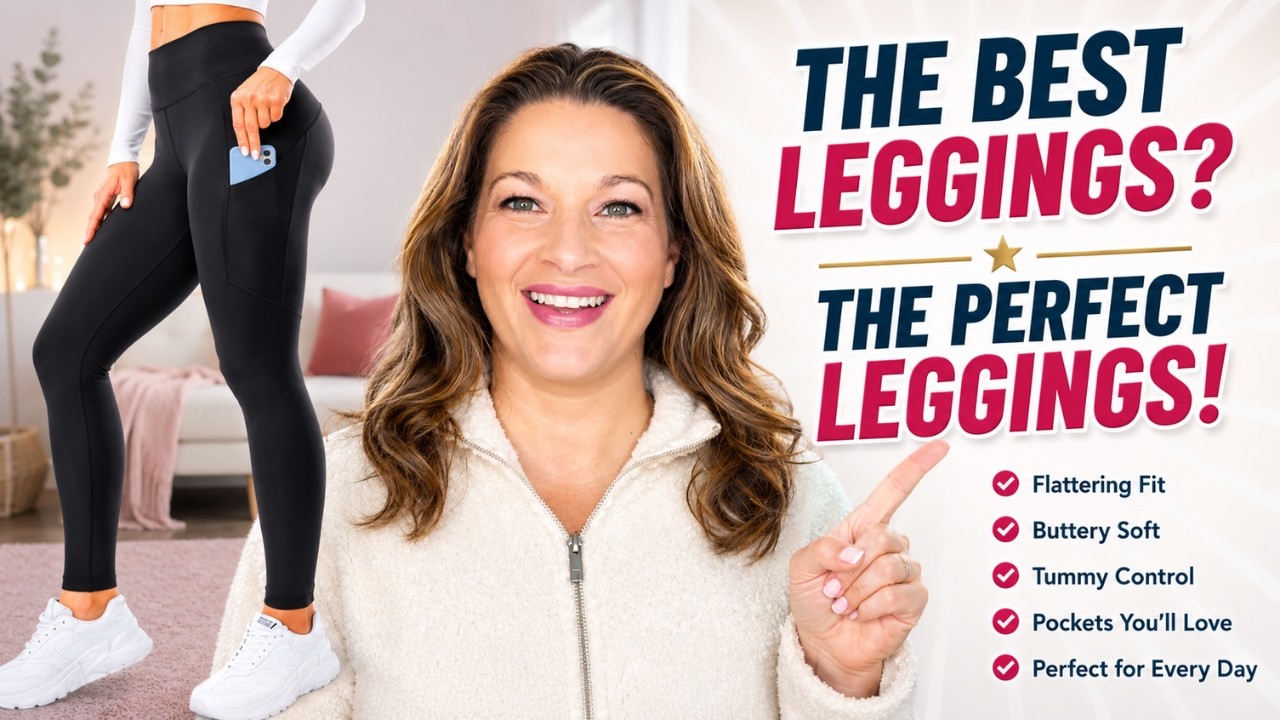 The Perfect & Best Leggings | Warm Fleece Lined Leggings for Women