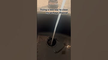 Stepping away from Drano, trying a new way to clean my garbage disposal. #activedisposalcleaner
