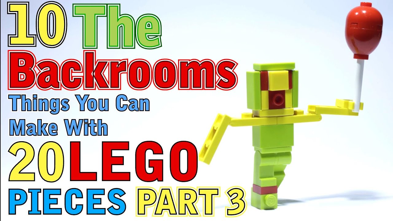 10 Rainbow Friends things you can make with 20 Lego pieces 