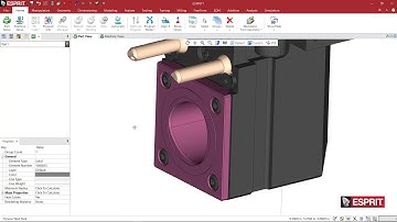 Making a Lathe ID Capto-Style Holder in ESPRIT