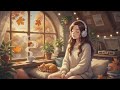 Autumn Café Lofi with Warm Female Vocals ☕ Rainy Window Vibes (1 Hour)