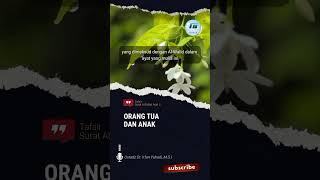 ORANG TUA DAN ANAK (Tafsir Surat Al-Balad Ayat 3) | Ustadz Dr. Irfan Yuhadi, M.S.I