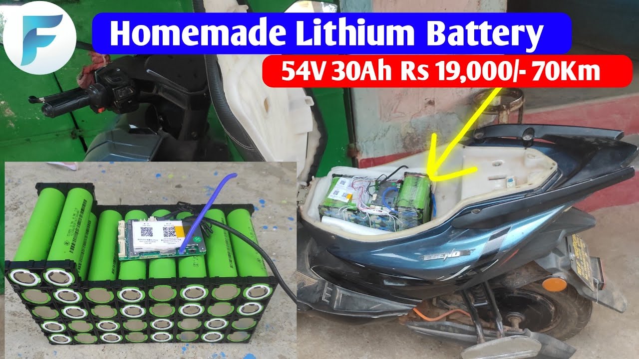Electric Scooter के लिए घर में Lithium battery बनाए, 10 साल चलेगा