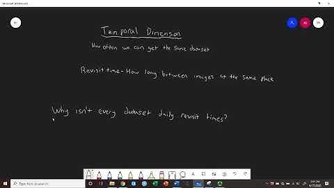 GIS 302 Temporal Resolution