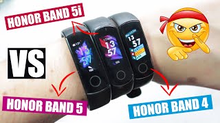 ¿CUÁL ES MEJOR? Honor Band 5 vs Honor Band 5i vs Honor Band 4 | Comparativa  completa - YouTube