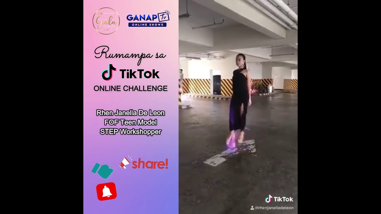 FOF Tiktok Challenge:  Rhen Janella De Leon | GanapTV Online