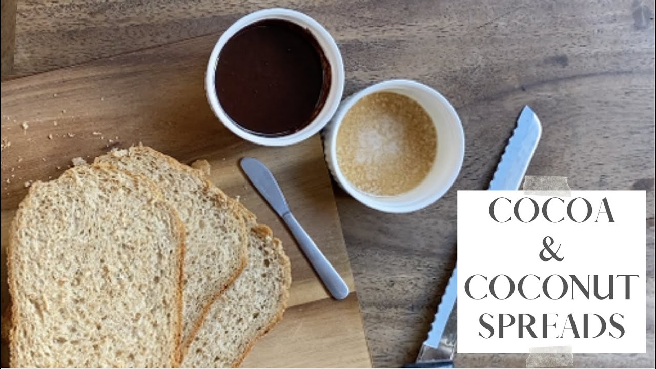 Easy Homemade Spreads (SUGAR FREE) - Coconut & Cocoa