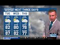 FIRST ALERT: Lingering humidity and mid-week showers make way for a crisp fall weekend