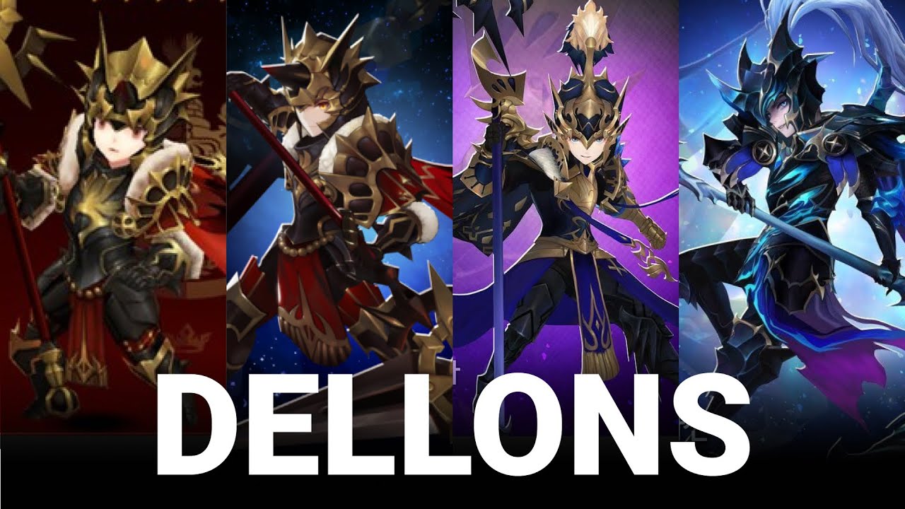 สกิล seven knight  New 2022  Dellons All Form Evolution Skill Animation Preview | SEVEN KNIGHTS