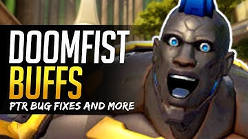 Overwatch Doomfist BUFFED - PTR Update and Bug Fixes