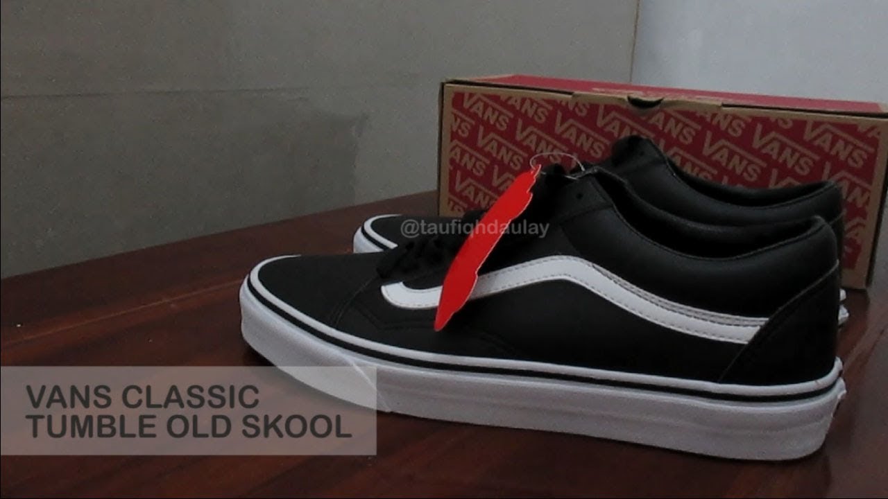 vans classic tumble old skool shoes