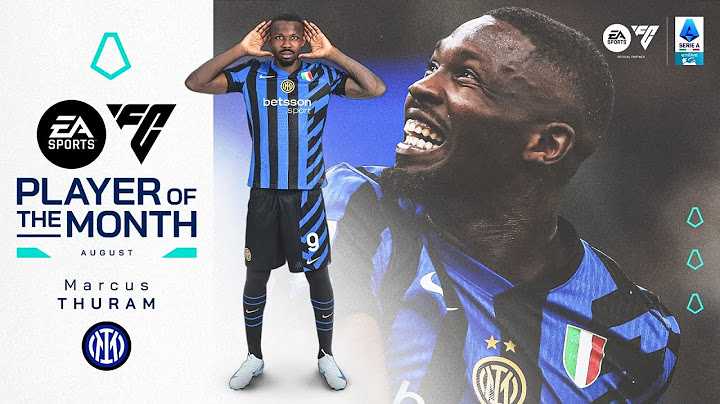 Marcus Thuram | EA Sports FC Player of the Month: August 2024 | Serie A 2024/25
