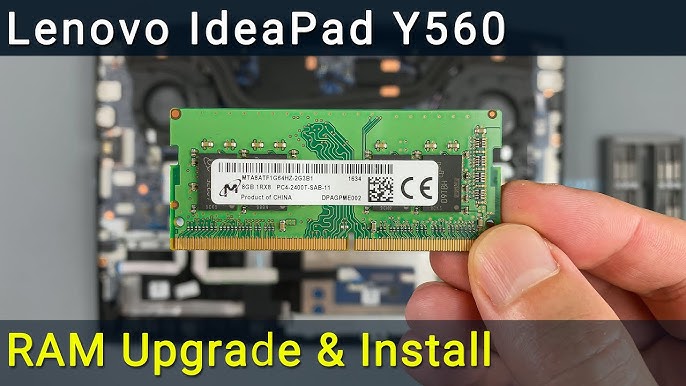 to upgrade RAM in Lenovo Y500, laptop - YouTube