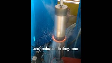 90mm shaft hardening of induction hardening machine