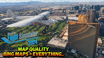 Flight Simulator 2024 Map Quality | Good Bing-Maps Result in Good Quality 4K