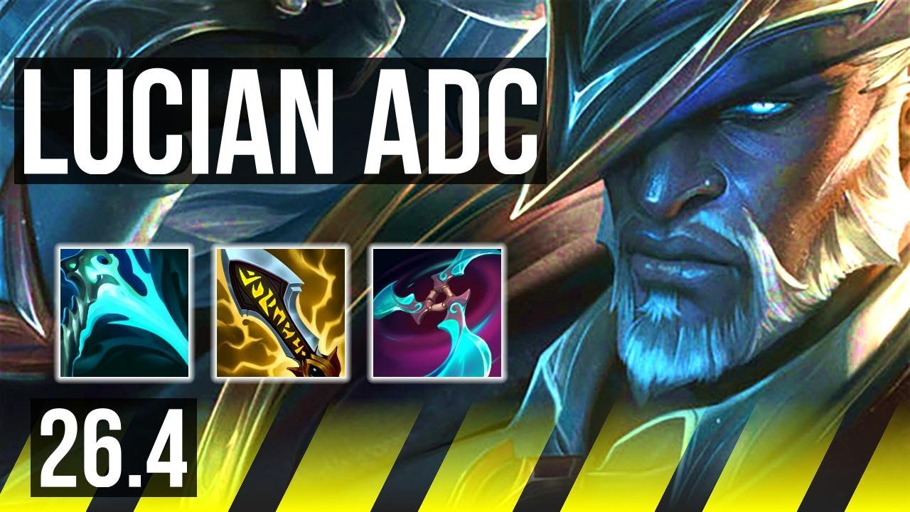 LUCIAN & Thresh vs JINX & Lulu (ADC) | 89K damage, Good KDA: 26/3/6 | EUW Master | 26.4