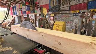 sawing some nice white pine snack video # 552