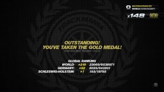 Trackmania Turbo - #148 of 200 Gold medals / End of the Road Trophy