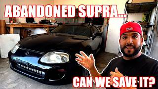 We found an abandoned Toyota Supra sitting in a barn for YEARS…