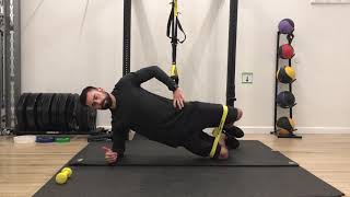 Side Plank with Clamshell Iso