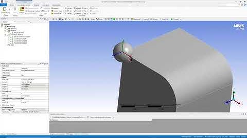 Creating Co-ordinate system in Ansys