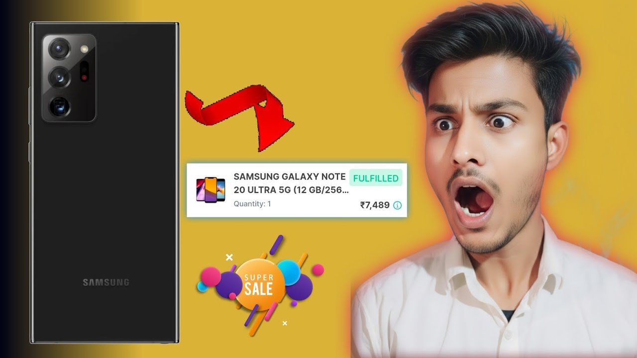 Sumsung Note 20 ultra 🤑7489 D- Grade Cashify Super Sale Unboxing Video 2026 Best Deal 