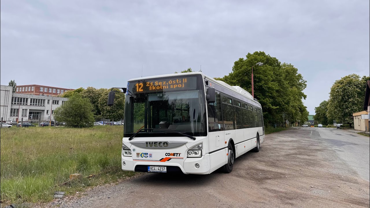 MHD Tábor | linka č. 12 | ranní