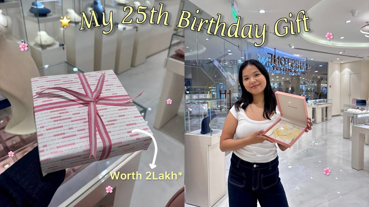 I Spent ₹2 Lakhs on Gold Jewellery shopping for my 25th Birthday Gift? 💎 My Gold Jewellery Haul 2025